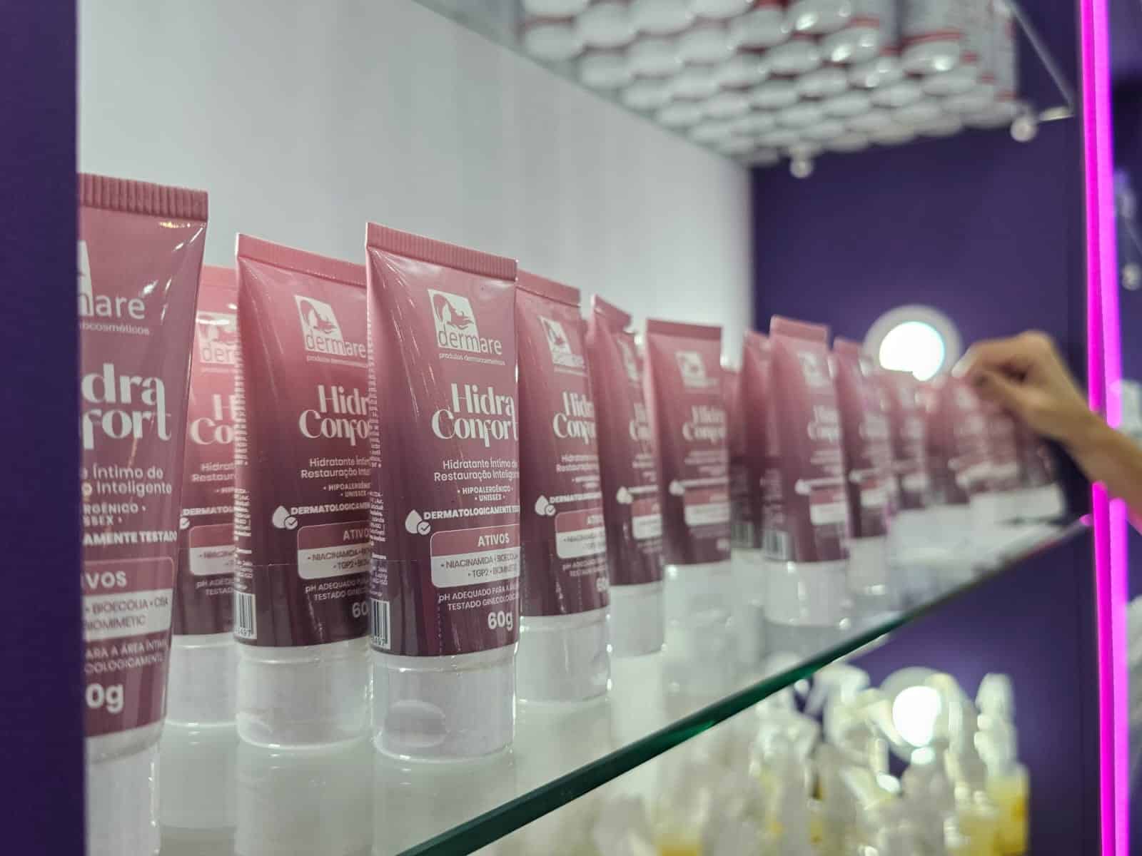 solução de hidratante para estética íntima